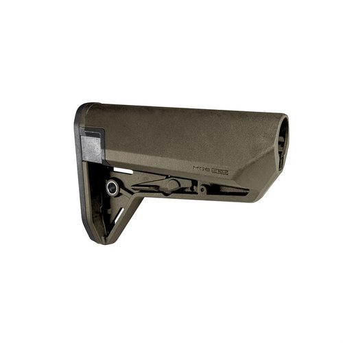 El MOE SL-S de Magpul es un stock colapsable con almacenamiento, diseño delgado, sellado a prueba de agua y mejor soporte para la mejilla, ideal para AR-15.