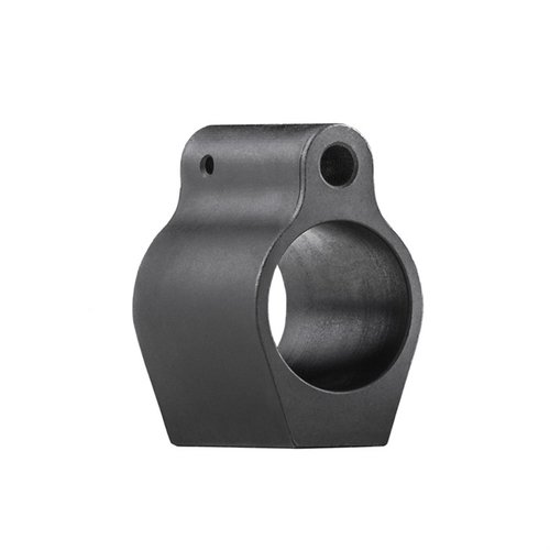 El MK 12 Gas Block de Daniel Defense es de acero inoxidable 416, CNC mecanizado y recubierto en óxido negro, ideal para sistemas RIS II con diámetro de cañón de .750.