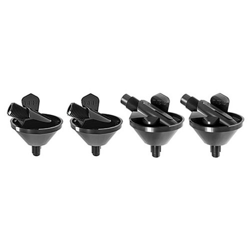 El QUICK CHANGE DRUM SET de LEE PRECISION incluye cuatro tambores de nylon moldeados con precisión, ideales para cartuchos desde 25 ACP hasta belted magnums.