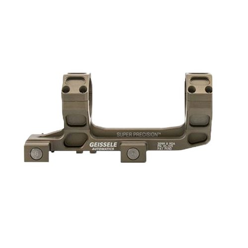 Los montajes Geissele Super Precision para AR-15/M4 ofrecen una sujeción segura, fabricados de una sola pieza de aluminio, garantizando un retorno a cero perfecto.