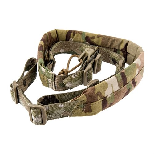 La V-TAC Padded Sling ofrece comodidad para transportar armas pesadas, con un diseño ajustable y materiales de alta calidad que facilitan su uso en cualquier posición.