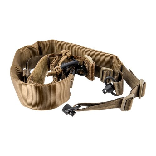El V-TAC Padded Sling con cuff te permite moverte con facilidad y rapidez, ajustándose a tus necesidades y asegurando un enganche rápido en cualquier situación.