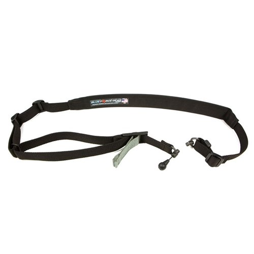El Vickers 2-TO-1 RED Swivel Sling de Blue Force Gear te permite cambiar de modo 2 puntos a 1 punto al instante, manteniendo la ajustabilidad y compatibilidad con armas.