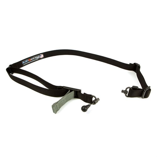 El Vickers 2-TO-1 RED Swivel Sling de Blue Force Gear te permite cambiar de modo 2 puntos a 1 punto al instante, manteniendo la ajustabilidad y compatibilidad con armas.
