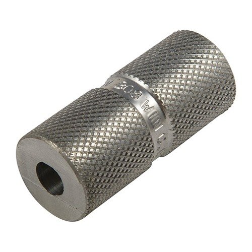 Con el medidor de longitud/cabeza de cartucho Lyman, asegúrate de que tus cartuchos .308 WIN mantengan la seguridad y precisión óptimas tras el redimensionado.