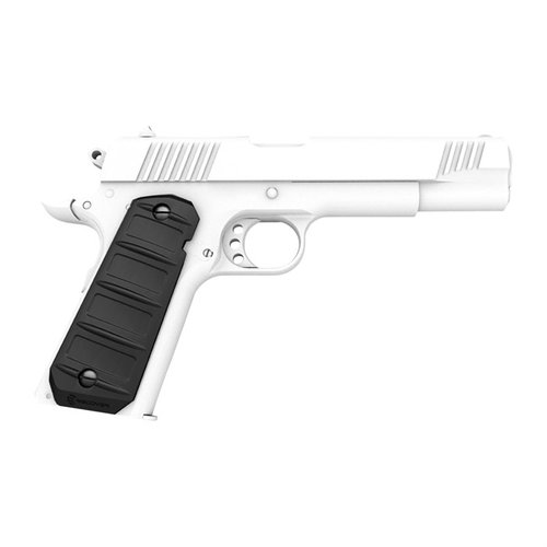 Los RG11 Rubber Grips son fáciles de instalar, permiten personalizar tu arma con diferentes patrones y colores, y mantienen el perfil de los grips estándar 1911.