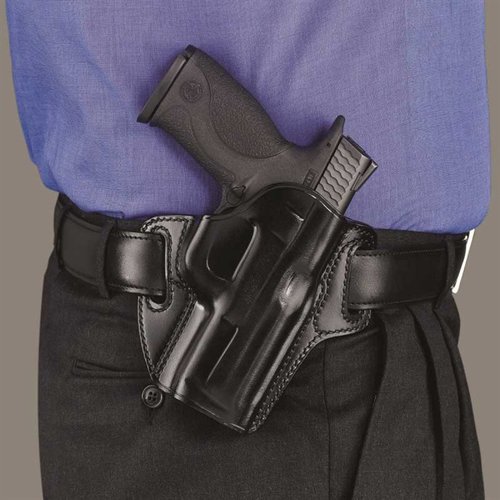 El holster Concealable de GALCO, hecho de premium steerhide, ofrece comodidad, ajuste perfecto, acceso rápido y seguridad con su diseño contorneado.