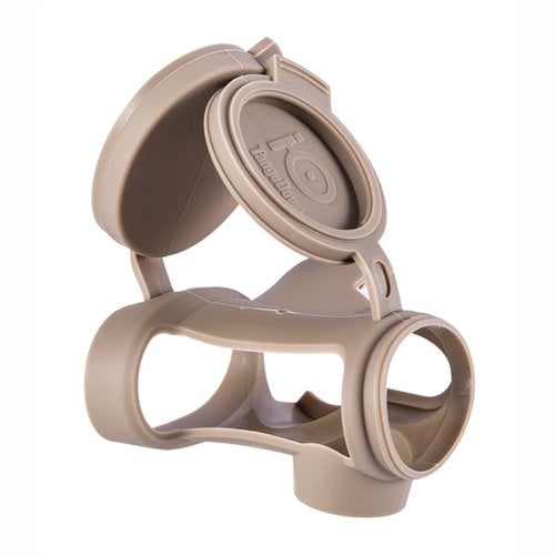 Protege tu óptica Trijicon MRO en condiciones extremas con el cuerpo protector Tangodown iO, resistente a solventes y UV, y con tapas ajustadas.