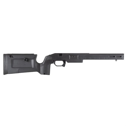Mejora tu Remington 700 con el chasis Bravo: aluminio resistente, ajuste de mejilla y longitud de tiro, compatible con M-LOK y revistas AICS.