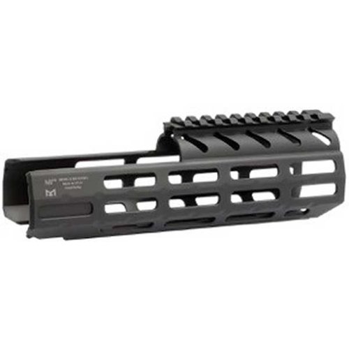 Mejora tu SIG Sauer MPX con el Handguard Drop-In M-LOK de Midwest Industries, ligero, de aluminio y con acabado anodizado negro para añadir accesorios fácilmente.