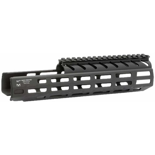 Mejora tu SIG Sauer MPX con el Handguard Drop-In M-LOK de Midwest Industries, fabricado en aluminio, acabado anodizado negro y disponible en varias longitudes.