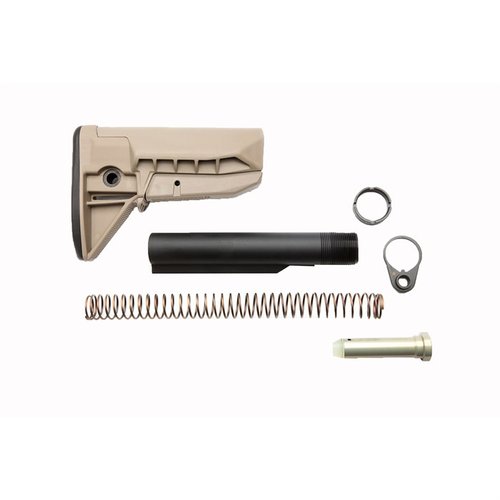 El BCMGunfighter Mod 0 SOPMOD Stock ofrece un apoyo cómodo, ajuste rápido y opciones de montaje de sling, ideal para tu rifle táctico o de competición.