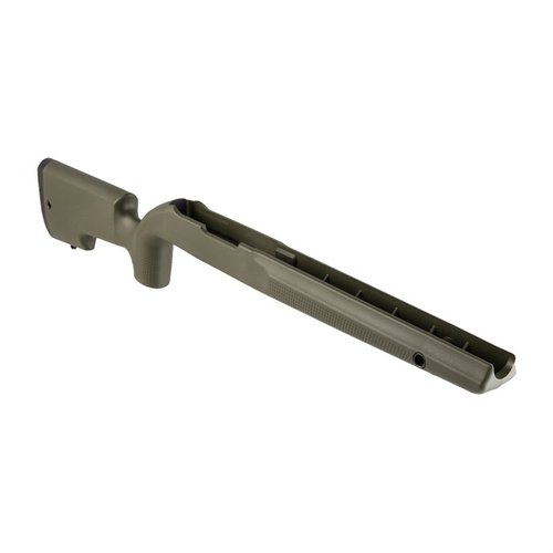 El Titan 10/22™ ofrece soporte rígido, ergonomía mejorada, instalación fácil y accesorios para maximizar la precisión de tu rifle Ruger 10/22®.