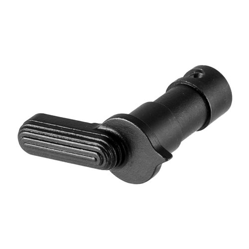 Seleccionador de seguridad AR-15 5.56MM sin marca, ideal para personalizar tu arma. Acabado negro que combina con cualquier estilo. ¡Mejora tu experiencia de tiro!