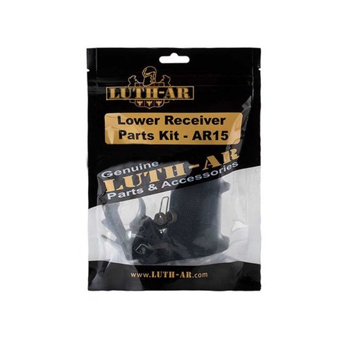El kit de piezas LLRPK-1 de Luth-AR incluye todo lo necesario para completar tu receptor AR-15, asegurando que no te falte nada en tu proyecto.
