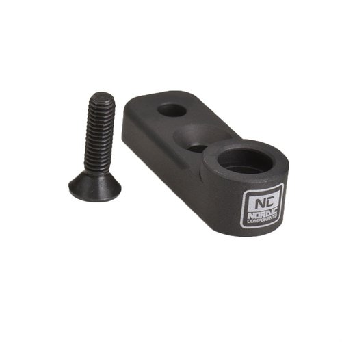 El SHOTGUN QD MOUNT de NORDIC COMPONENTS permite montar un sling swivel QD directamente en el barrel clamp, sin obstruir los tornillos y es compatible con todos los clamps.