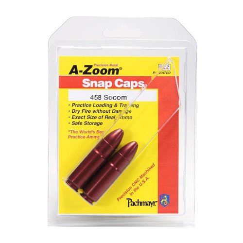 Los A-Zoom Snap Caps Blue son perfectos para entrenar y probar funciones, fabricados en aluminio CNC, duraderos y 30 veces más largos que los caps plásticos.