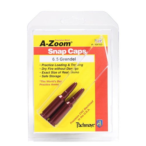 Los SNAP CAPS de A-Zoom son perfectos para entrenamiento seguro y pruebas de función, fabricados en aluminio, duran 30 veces más que los caps de plástico.