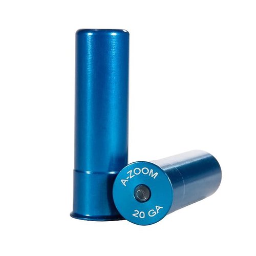 Los A-Zoom Snap Caps Blue son ideales para entrenamiento seguro y pruebas de función, fabricados en aluminio, duran más de 30 veces que los caps plásticos.