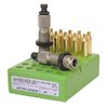 Los Redding Neck Die Sets para 338 RCM incluyen dos dies: uno para el sizing de cuellos con decapping rod y otro para asentar balas con crimp ring.