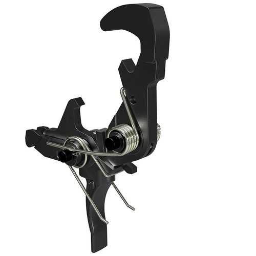 Los gatillos EDT de Hiperfire ofrecen un tirón suave y consistente, con un peso de 4.5 o 5.5 lbs, mejorando la fiabilidad y la precisión de tu AR-15.