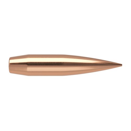 Los proyectiles NOSLER RDF 6.5MM ofrecen una trayectoria plana, menor deriva por viento y un diseño optimizado para carga manual fácil y precisión excepcional.