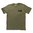 BROWNELLS FINE COTTON VINTAGE LOGO T-SHIRT MEDIUM GREEN