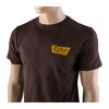Disfruta de comodidad y estilo con la camiseta Vintage Logo de Brownells, hecha de 100% algodón ring-spun, preencogida y con construcción Cut-N-Sew.