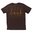 BROWNELLS FINE COTTON AR-15 TIMELINE T-SHIRT X-LARGE BROWN