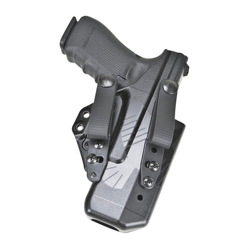 El kit de holster Eidolon para Glock® G17 ofrece un ajuste preciso, comodidad y opciones de personalización, ideal para cualquier posición de porte.