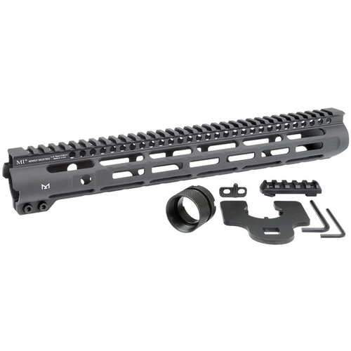Descubre los Handguards SLH de Midwest Industries: M-LOK en tres lados, riel Picatinny, súper delgados y fabricados en EE. UU. ¡Ideal para tu AR-15!