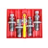 El set 4 DIE - DELUXE de LEE PRECISION incluye todo lo necesario para recargar 380 AUTO, con dies de carburo y un fácil ajuste para crimpado y asientos.