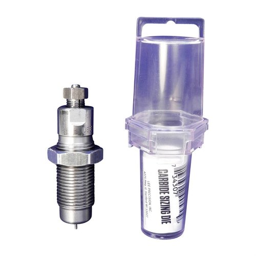 Los dies de sizing de carburo subdimensionados de Lee son .003" más pequeños que los dies estándar, perfectos para mejorar la precisión en tus recargas de 45 ACP.