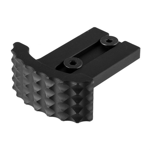 El Arcalock Barricade Stop No Clamp de Area 419 ofrece un agarre excepcional en barricadas, es compatible con ATLAS Bipod y se puede usar como independiente.