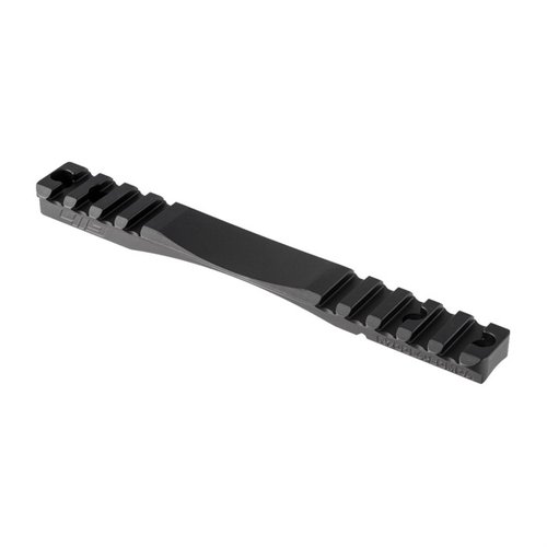 El riel de mira Area 419 para Remington 700 es de aluminio 7075, sin bordes afilados, con tornillos compatibles y dos versiones estéticas para un ajuste perfecto.