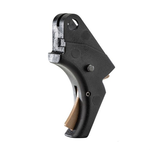 Mejora tu M&P con el Apex Tactical Polymer Action Enhancement Trigger, que reduce el pre-travel en un 20% y el over-travel en un 10%, sin modificaciones.