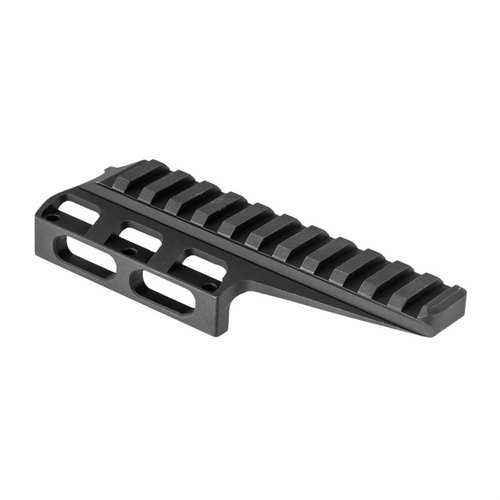 El Night Vision Mount Cap Kit se instala en el spigot mount, permitiendo montar dispositivos de visión nocturna en tu chasis KRG. Incluye NVMC y espaciadores.