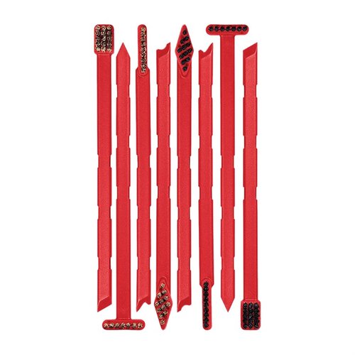 Las Smart Brushes de Real Avid limpian mejor y más rápido, con micro bristles que ofrecen gran poder de fregado y formas únicas para alcanzar áreas difíciles.