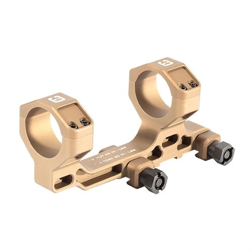 El montura modular Badger Ordnance Condition One maximiza el espacio en tu rifle, con un offset de 1.70" para una óptima alineación con accesorios.