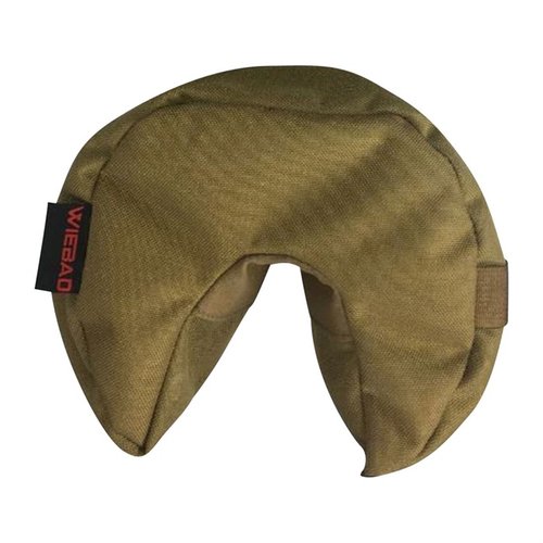 Las MINI FORTUNE COOKIE BAGS de WieBad son 40% más pequeñas, ligeras y perfectas para disparos de precisión en espacios reducidos, disponibles en coyote.