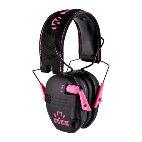 Los Walkers Razor Slim Electronic Muffs ofrecen un diseño compacto y plegable, con reducción de sonido de 23 dB, comodidad mejorada y micrófonos omnidireccionales.