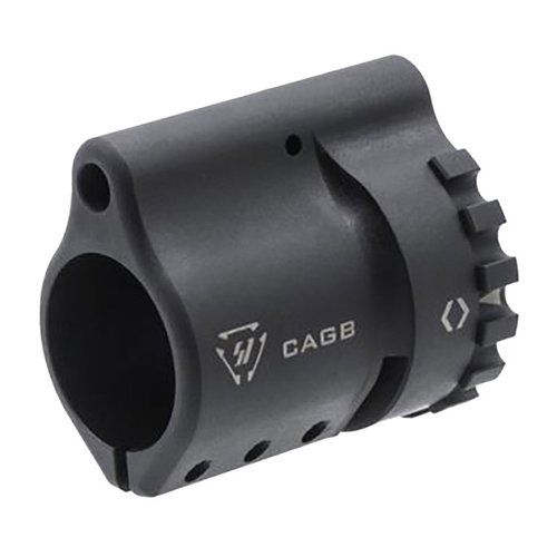 El COLLAR ADJUSTABLE GAS BLOCK de STRIKE INDUSTRIES te permite ajustar el flujo de gas fácilmente con 6 configuraciones, ¡sin complicaciones y con gran funcionalidad!