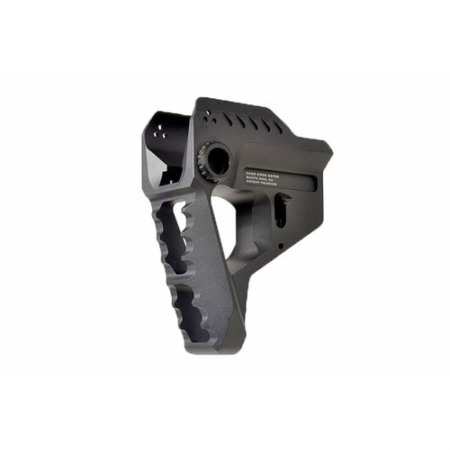 El AR-15 Pit Stock de Strike Industries ofrece un ajuste personalizado, diseño minimalista de 4 oz, y un agarre ergonómico para un rendimiento óptimo en cualquier situación.