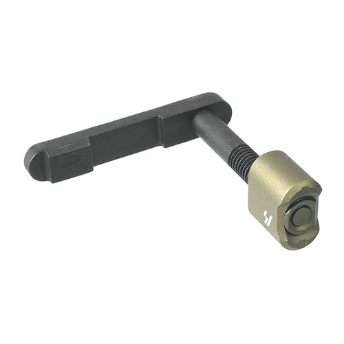 Mejora tu AR con el Strike Magazine Catch, un botón de liberación de revista en aluminio 6061, con diseño ergonómico y opciones anodizadas para un look único.