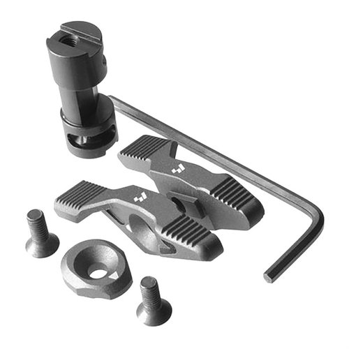 El STRIKE SELECTOR SWITCH es ergonómico, modular y rápido, permitiendo un manejo intuitivo y seguro con configuraciones personalizables para diestros y zurdos.