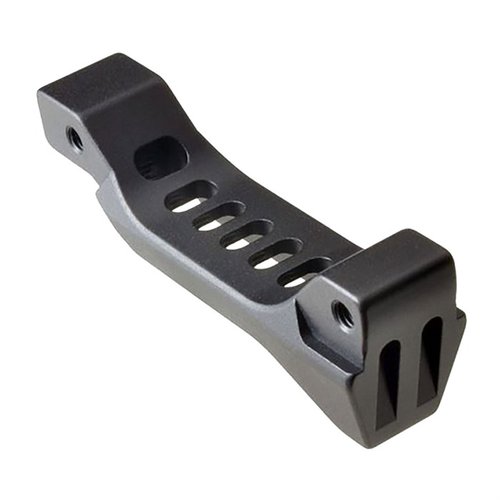 El FANG BILLET ALUMINUM TRIGGER GUARD de Strike Industries combina estilo y funcionalidad, mejorando tus recargas con su diseño y guía para el cargador.