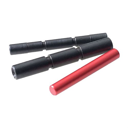 Mejora la fiabilidad y personalización de tu Glock con el Kit de Pines Mejorado de Strike Industries, que incluye un pin anti-walk para mayor seguridad.