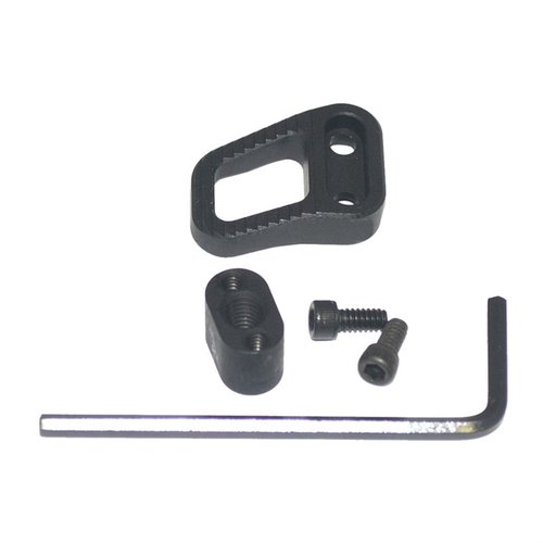 El AR-15 B2 Extended Mag Release de Armaspec es ligero y resistente, con un diseño esquelético que mejora la liberación del cargador en tu rifle.