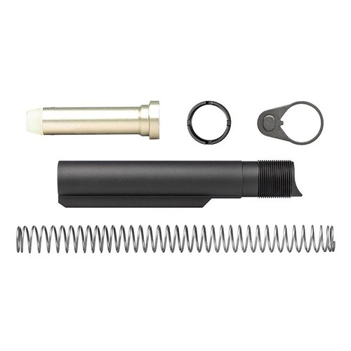 El AR-15 Enhanced Carbine Buffer Kit mejora la fiabilidad y simplicidad de tu rifle, con un tubo de buffer mejorado y opción de Heavy Buffer para un mejor control.