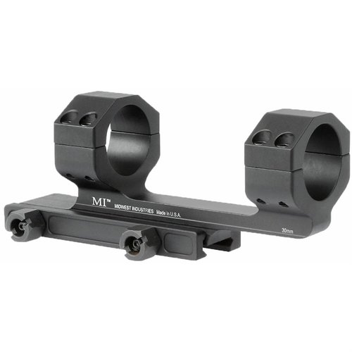 El GEN 2 SCOPE MOUNTS de Midwest Industries ofrece una construcción robusta, montaje a 1.50" para ópticas de hasta 56mm y garantía de por vida.